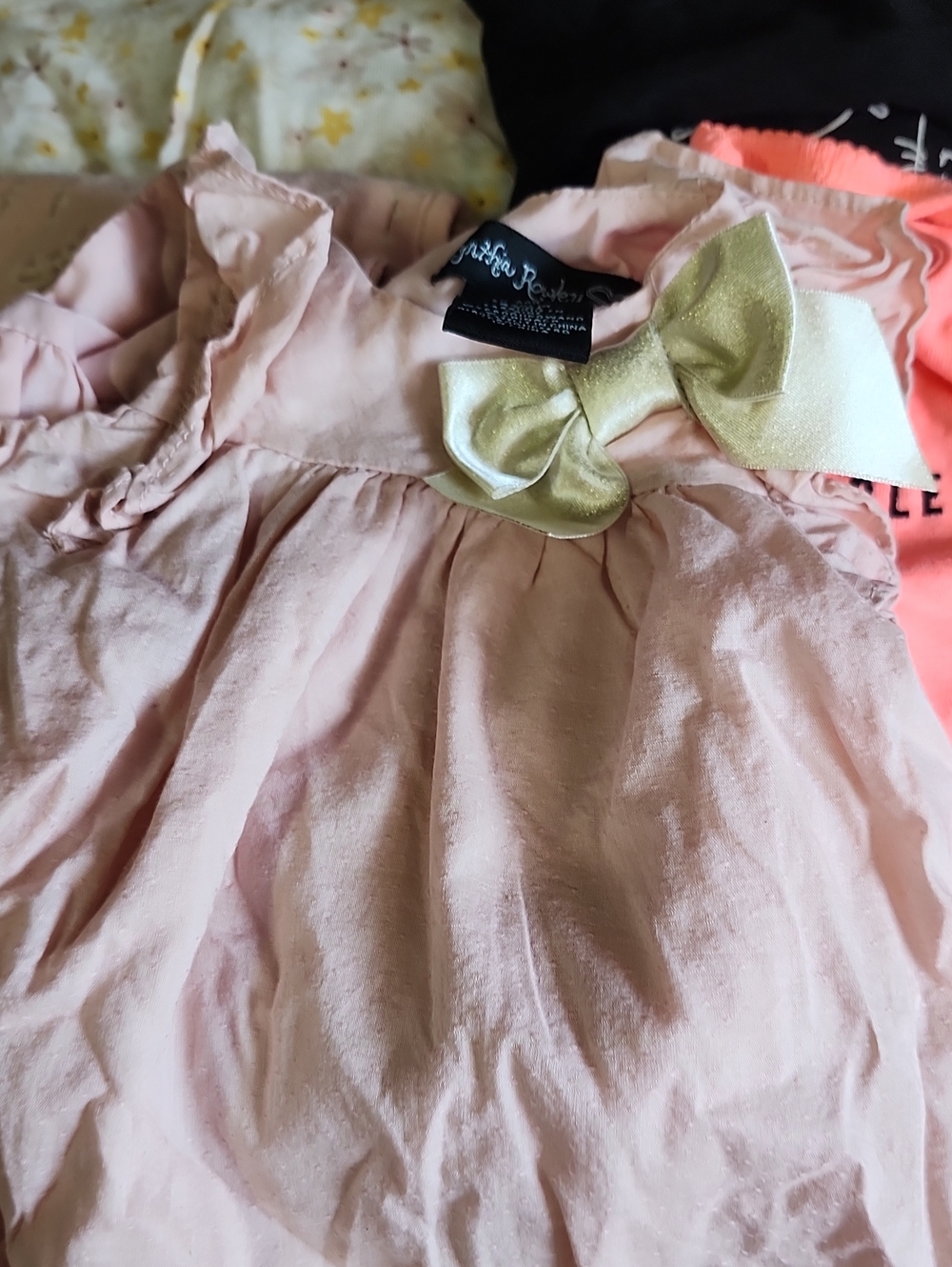 $Cynthia Rowley Light Pink Dress 2 Gowns 0_6mo 1 Onsie 1 Top. Get 2  Bundles 10.